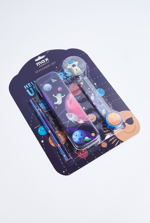 Kids Space Print Stationery Set