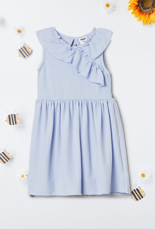 Girls Textured Dress