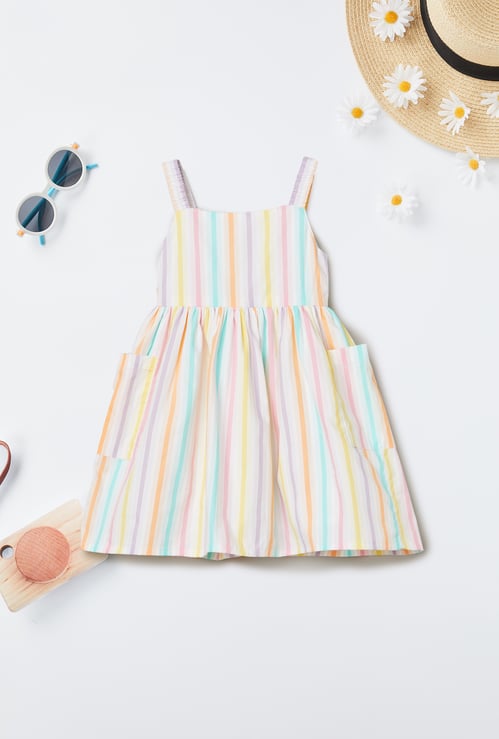 Girls Striped Dress