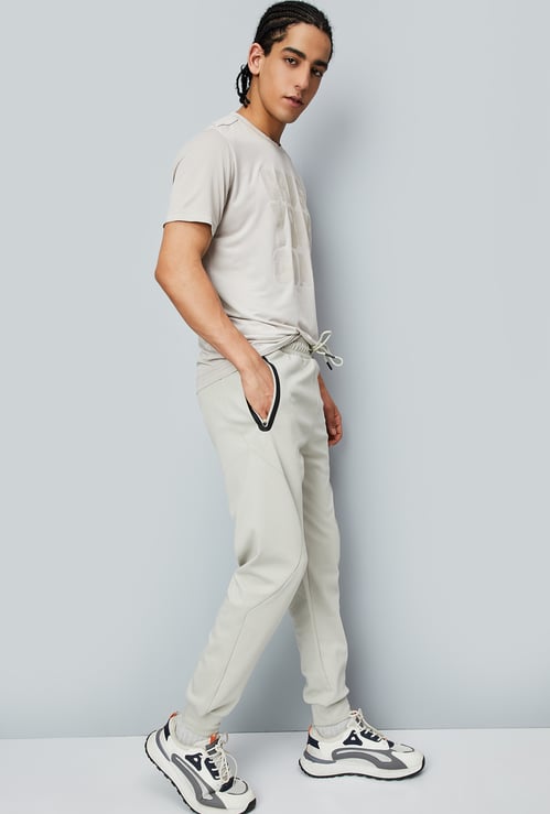 Men Solid Sports Joggers