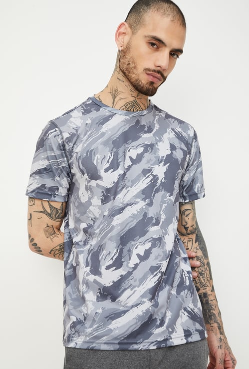 Men Printed Athleisure T-shirt