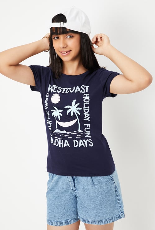 Girls Printed T-shirt