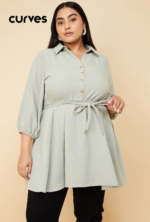 Women Solid Tunic