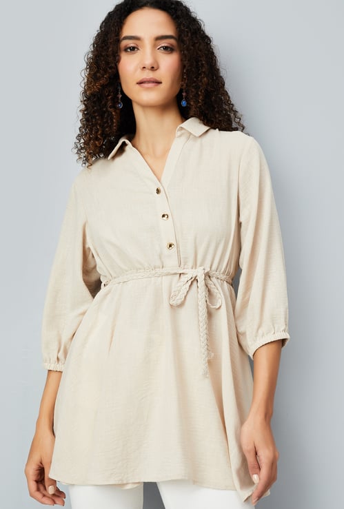 Women Solid Tunic