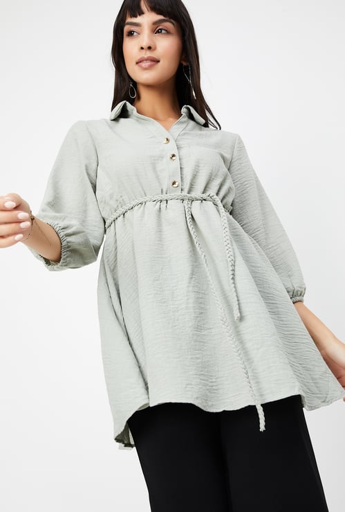 Women Solid Tunic