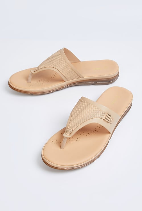 Women Textured Sandals