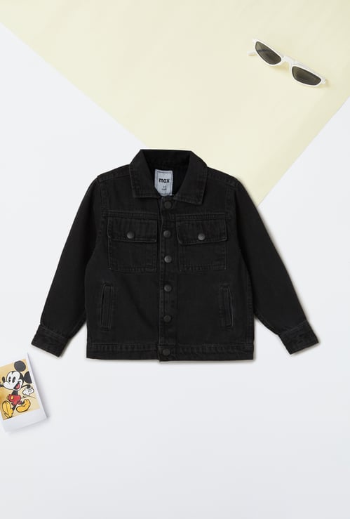 Boys Rinsed Denim Jacket