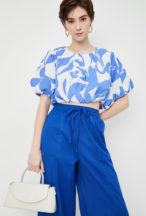 Kalki x Max Women Printed Crop Top