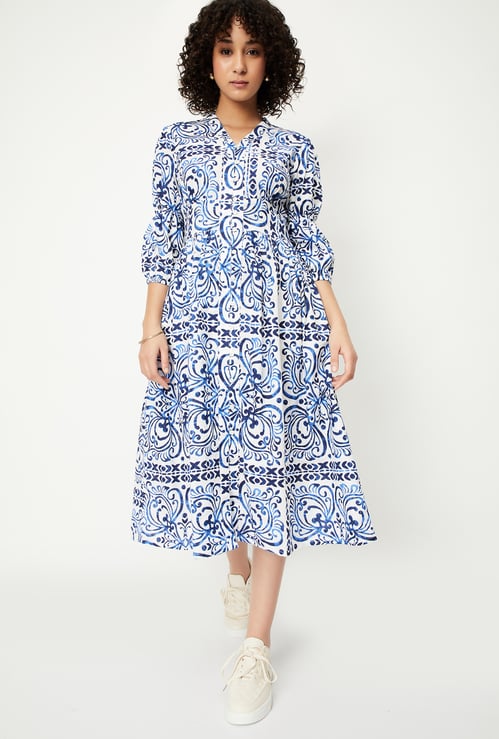 Kalki x Max Women Printed A-Line Dress