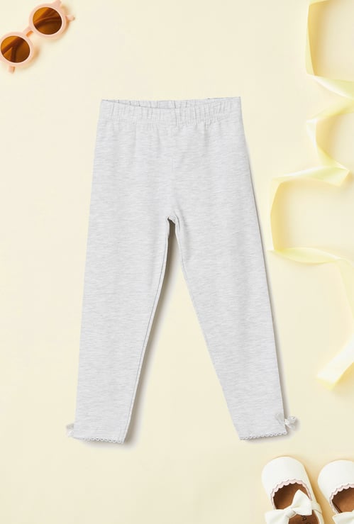 Girls Heathered Leggings