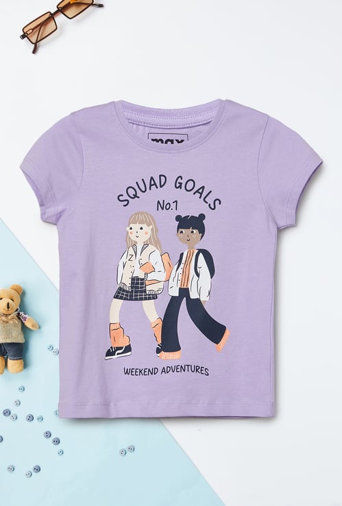 Girls Printed T-shirt