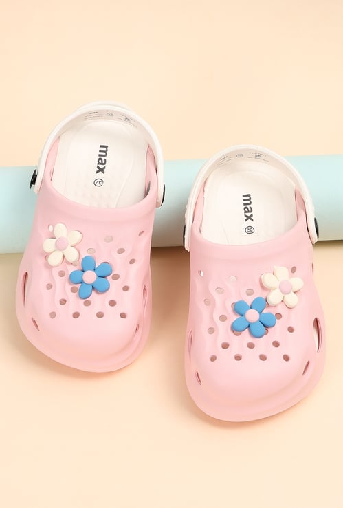 Girls Clogs with Charms
