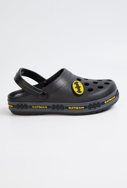 Boys Batman Clogs with Jibbits