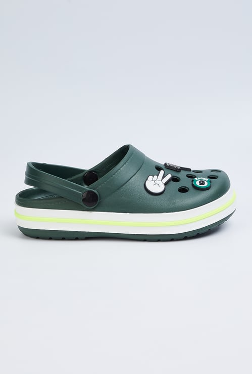 Boys Clogs with Jibbits