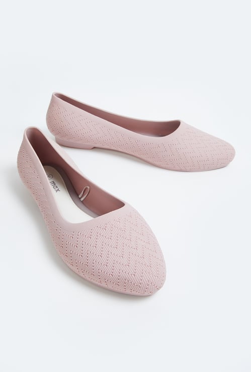 Women Perforations Ballerinas