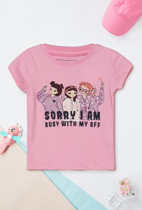 Girls Printed T-shirt