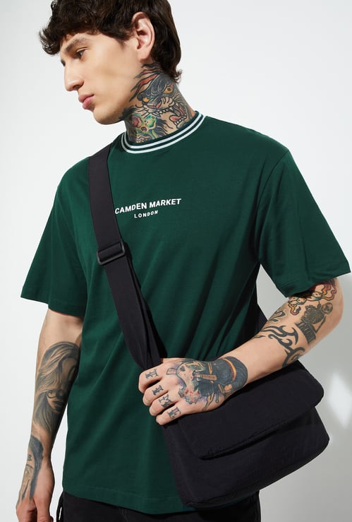 URB_N Men Printed Relaxed Fit T-shirt