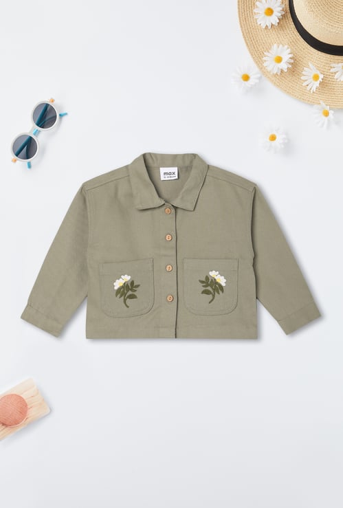 Girls Embroidered Shirt