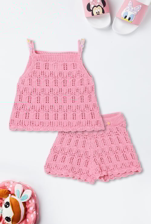 Girls Knit Co-ords Set