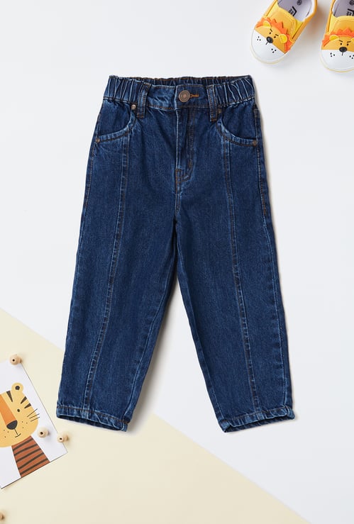 Boys Washed Regular Fit Jeans