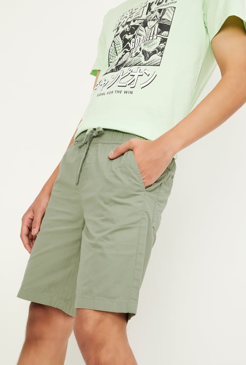 Boys Solid Shorts