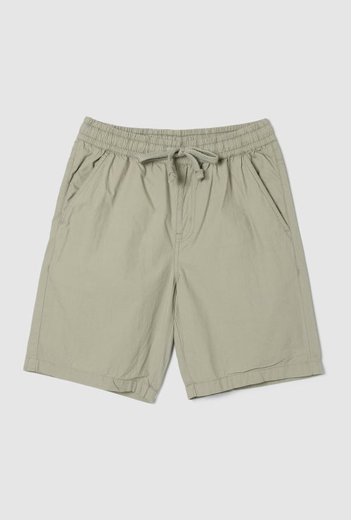 Boys Solid Shorts