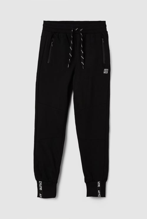 Boys Solid Joggers