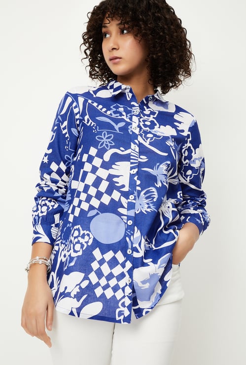 Kalki x Max Women Printed Shirt