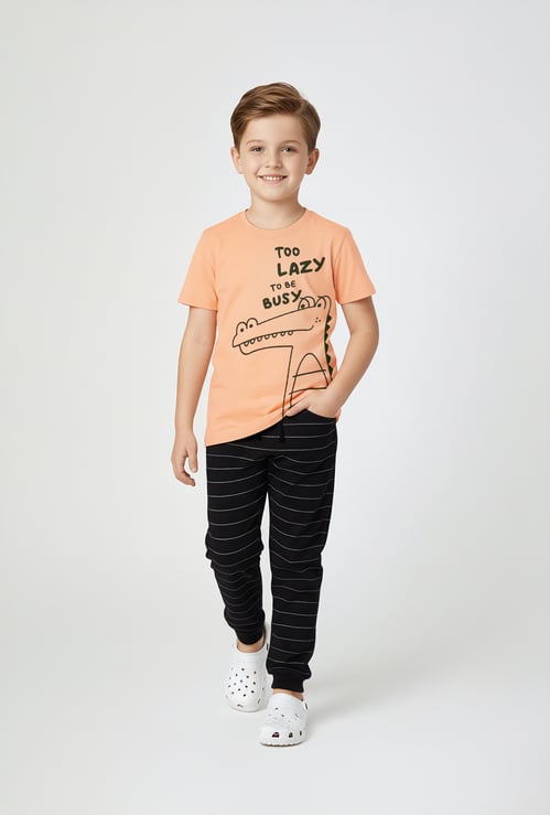 Boys Printed Sleepwear Set