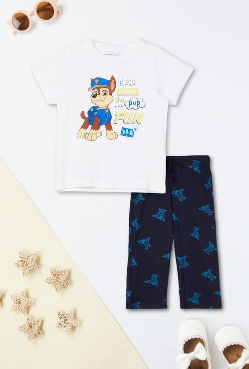 Boys Paw Patrol Print Sleepwear Set