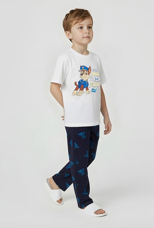 Boys Paw Patrol Print Sleepwear Set