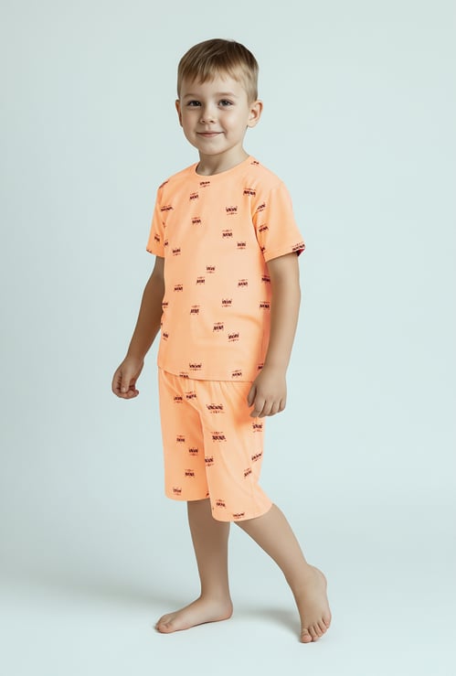 Boys Printed Sleepwear Set