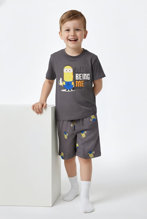 Boys Minions Print Co-ords Set