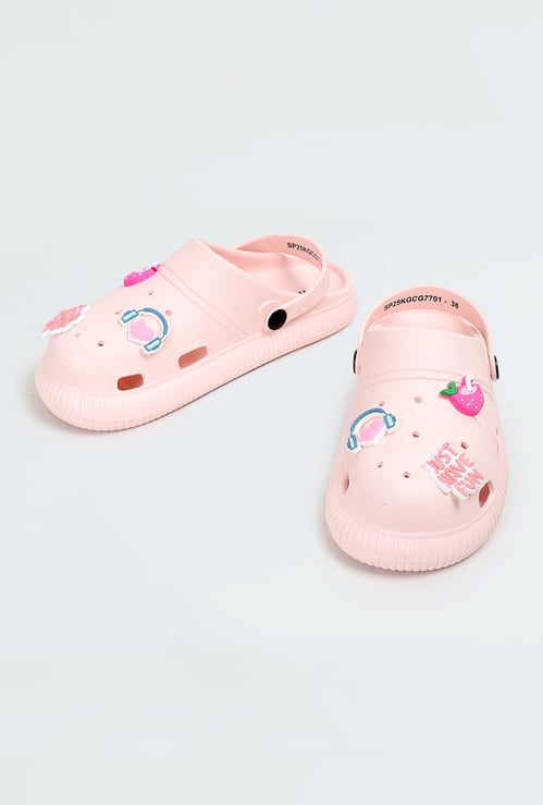 Girls Clogs with Jibbits