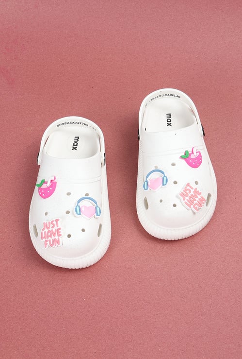 Girls Clogs with Charms