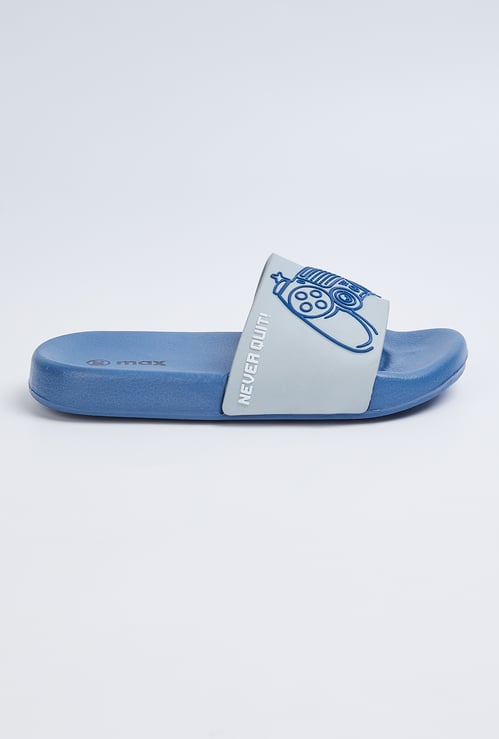 Boys Textured Sliders
