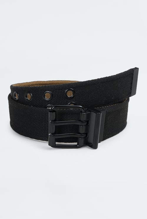 Men Textured Casual Belt