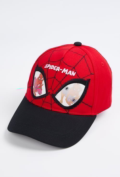 Boys Spiderman Print Baseball Cap