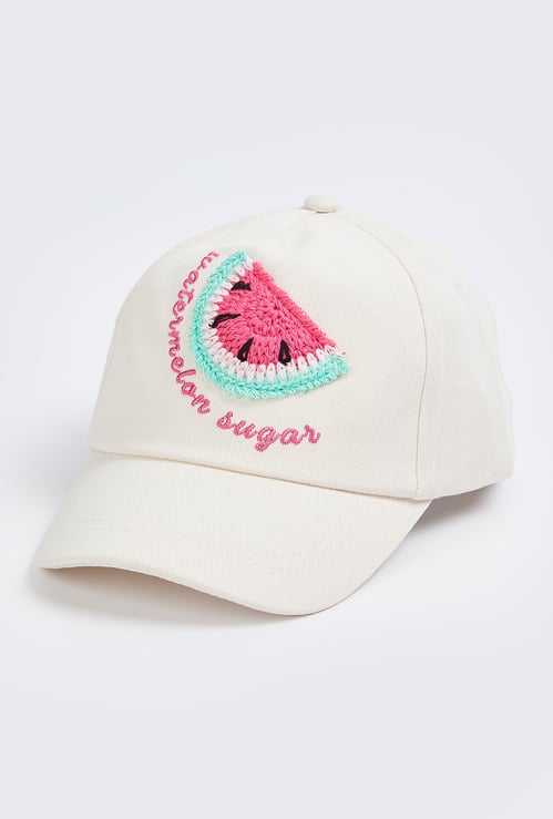 Girls Embroidered Baseball Cap