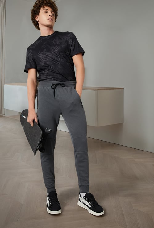Men Solid Athleisure Joggers