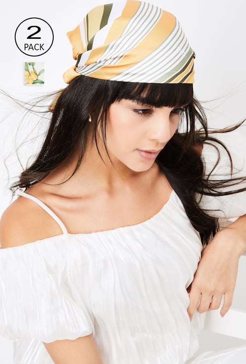 Women Assorted Scarves - Pack of 2