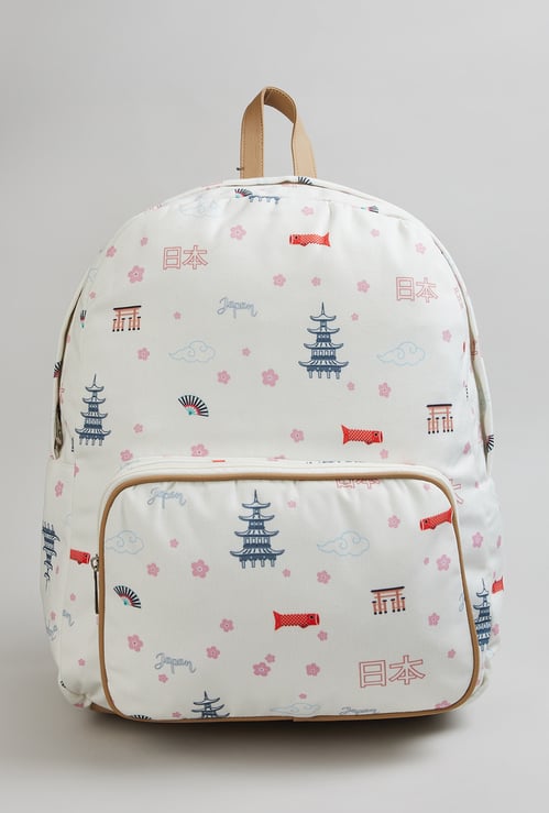 Women Printed Backpack