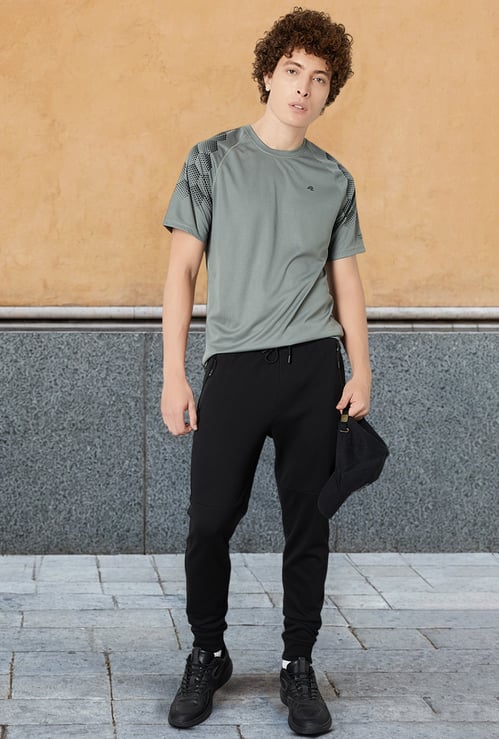 Men Printed Sports T-shirt