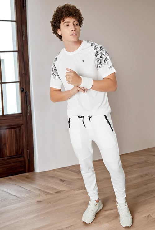 Men Printed Sports T-shirt
