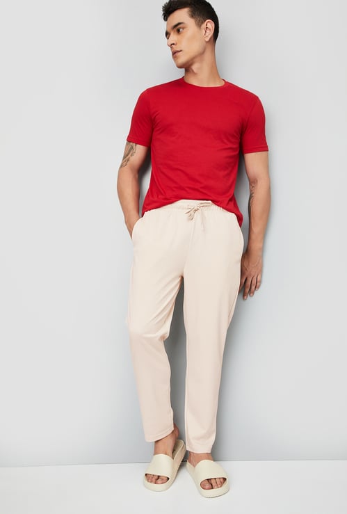 Men Solid Track Pants