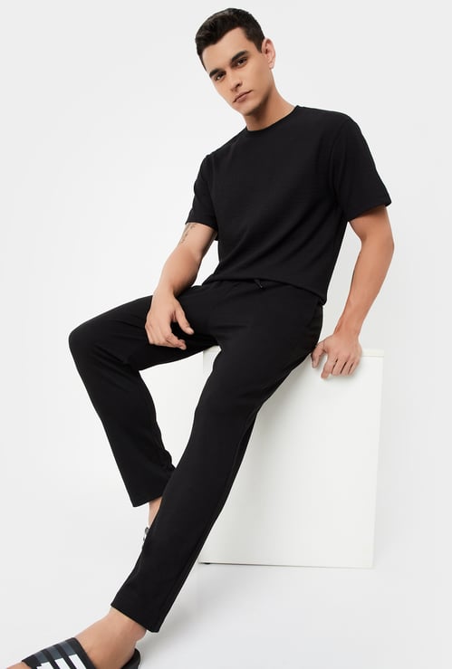 Men Solid Track Pants
