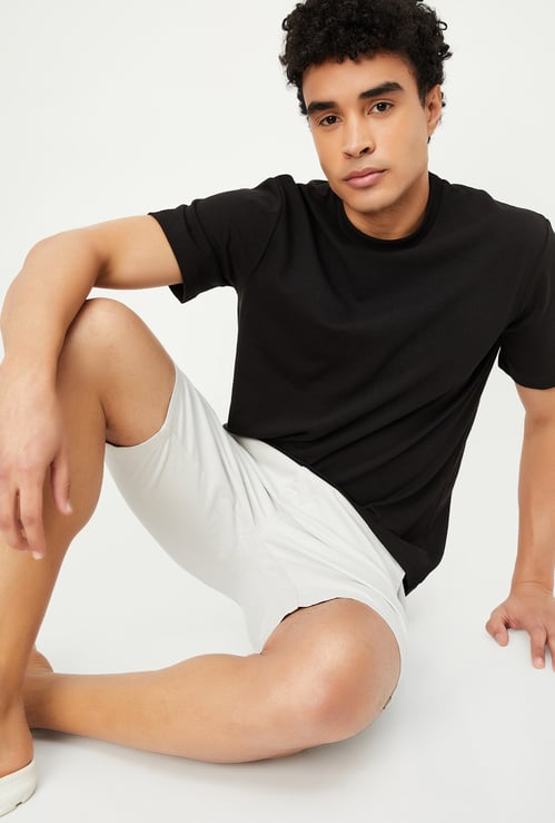 Men Textured T-shirt