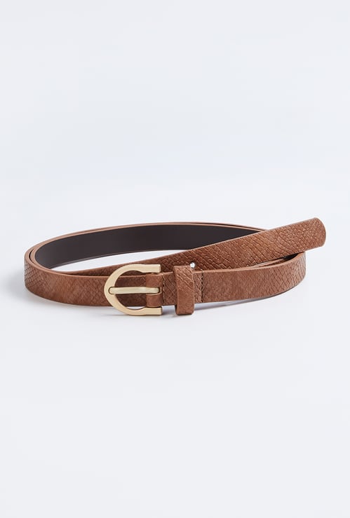 Women Textured Belt