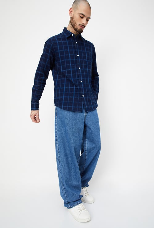 Men Solid Loose Fit Jeans