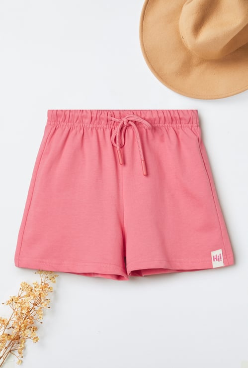 Girls Solid Shorts
